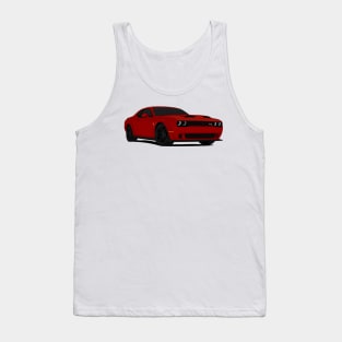 HELLCAT DARK-RED Tank Top